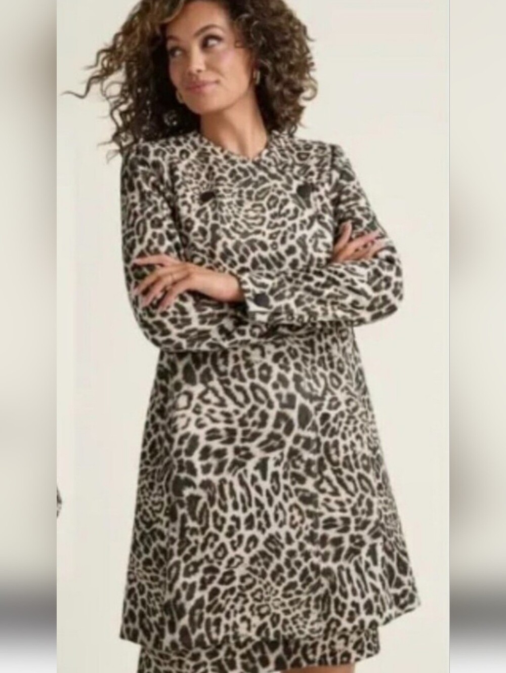 CAbi Sophia Jacket in Leopard